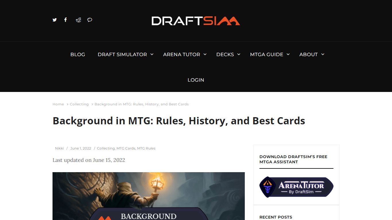 Background in MTG: Rules, History, and Best Cards - Draftsim